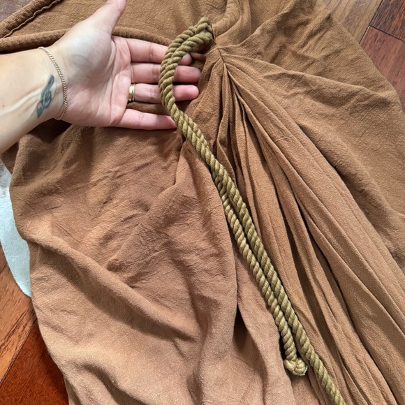 JLux Label Linen Slit Skirt - Picture 4 of 6